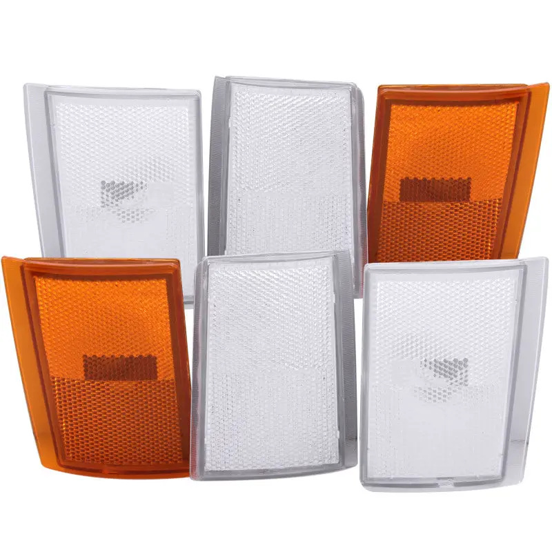 Anzo Corner Lights 1988-1993 Chevrolet C1500 Euro Corner Lights 4 Clear And 2 Amber 6Pc 1