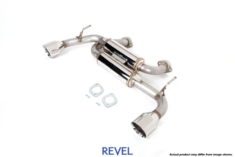 Revel Medallion Touring-S Catback Exhaust - Dual Muffler / Axle Back 2017 Infiniti Q60 3.0T Rwd 1