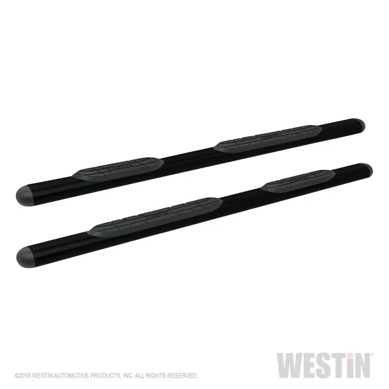 Westin Premier 4 Oval Nerf Step Bars - 85 In - Black 2
