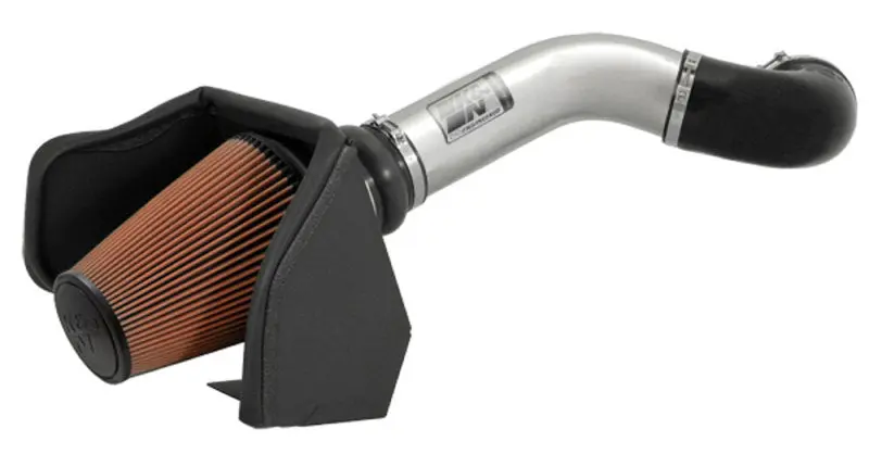K&N 99-04 Chevy Silverado V8-4.8/5.3L Polished High Flow Performance Kit 2