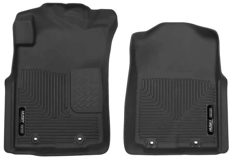 Husky Liners 12-14 Toyota Tacoma Pickup(Crew / Ext / Std Cab) X-Act Contour Black Front Floor Liners 1