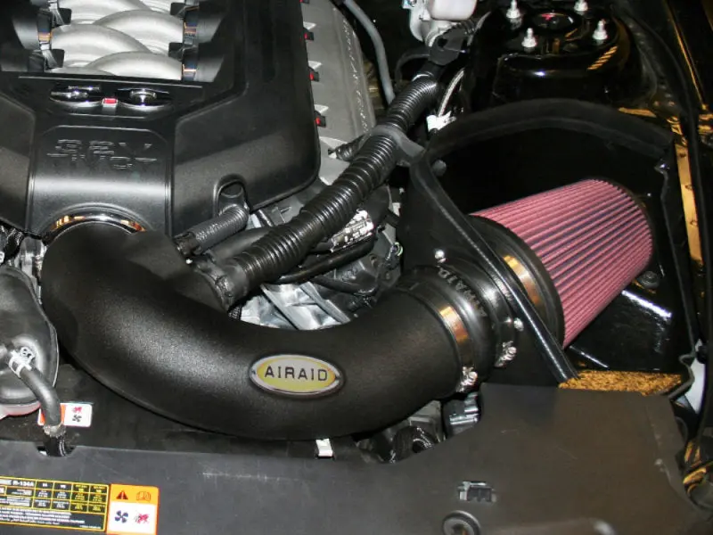 Airaid 11-14 Ford Mustang Gt 5.0L Mxp Intake System W/ Tube (Oiled / Red Media) 1