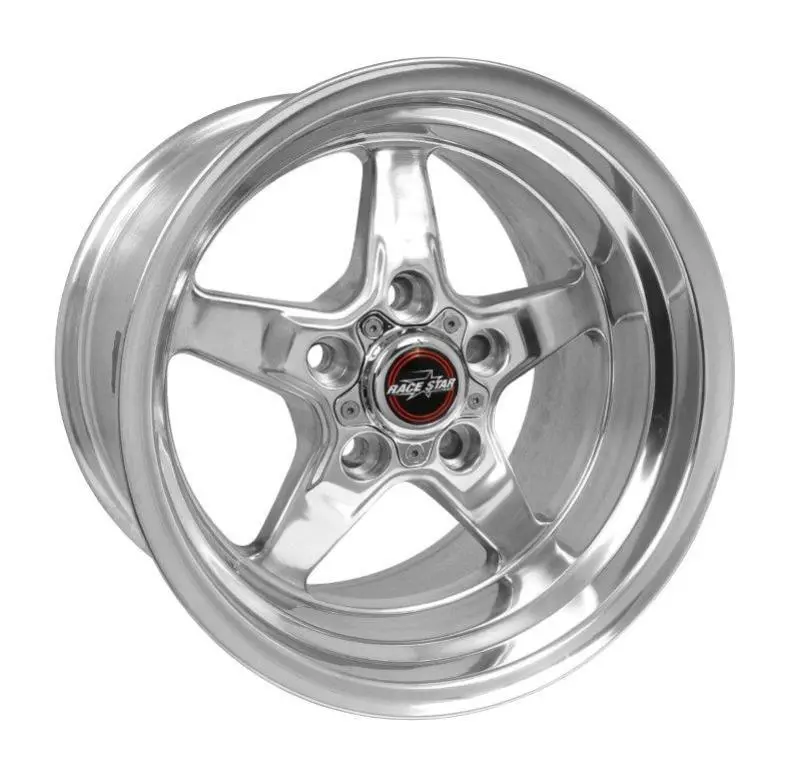Race Star 92 Drag Star 15X10.00 5X4.50Bc 6.25Bs Direct Drill Polished Wheel 1