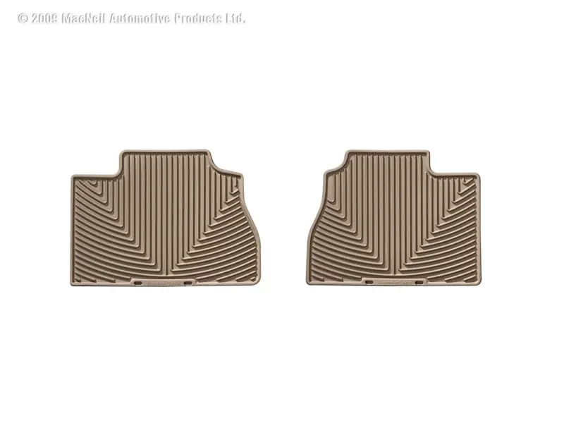 Weathertech 02-08 Dodge Ram 1500 Rear Rubber Mats - Tan 1