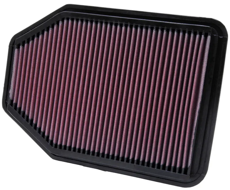 K&N 07-10 Jeep Wrangler 3.8L V6 Drop In Air Filter 1
