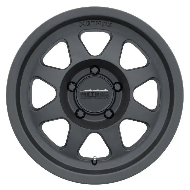 Method Mr701 15X7 +15Mm Offset 5X100 56.1Mm Cb Matte Black Wheel 1