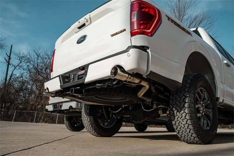 Corsa 2021-2023 Ford F-150 Supercrew/5.5Ft Bed 3.5L V6 Sport Cat-Back Dual Rear Exit-Polished 2