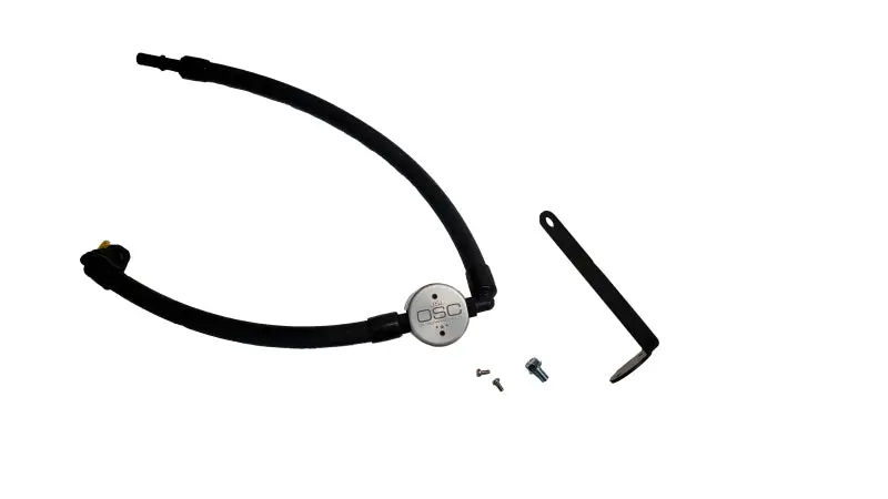 J&L 2021.5-2022 Ford Bronco 2.3L Ecoboost Oil Separator 3.0 Passenger Side - Clear Anodized 1