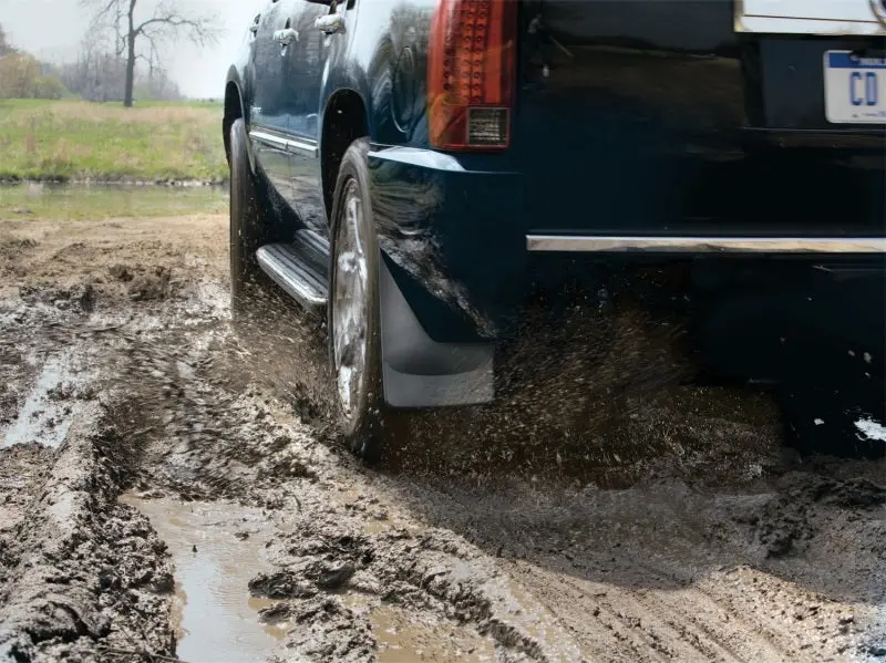 Weathertech 11+ Ford F250/F350/F450/F550 No Drill Mudflaps - Black 1