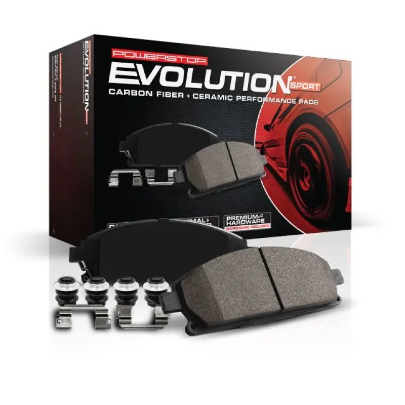 Power Stop 2019 Bmw 330I Front Z23 Evolution Sport Brake Pads W/Hardware 2