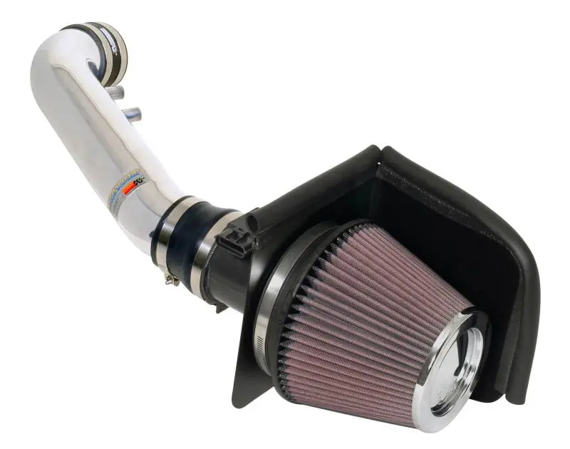 K&N 01-04 Ford Mustang Gt 4.6L Polished Typhoon Short Ram Intake 2