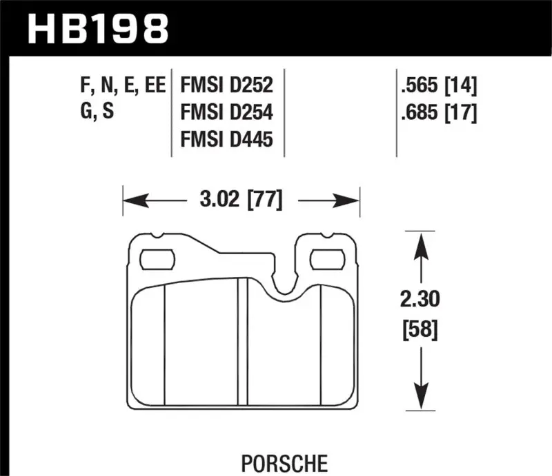 Hawk Hps Street Brake Pads 1