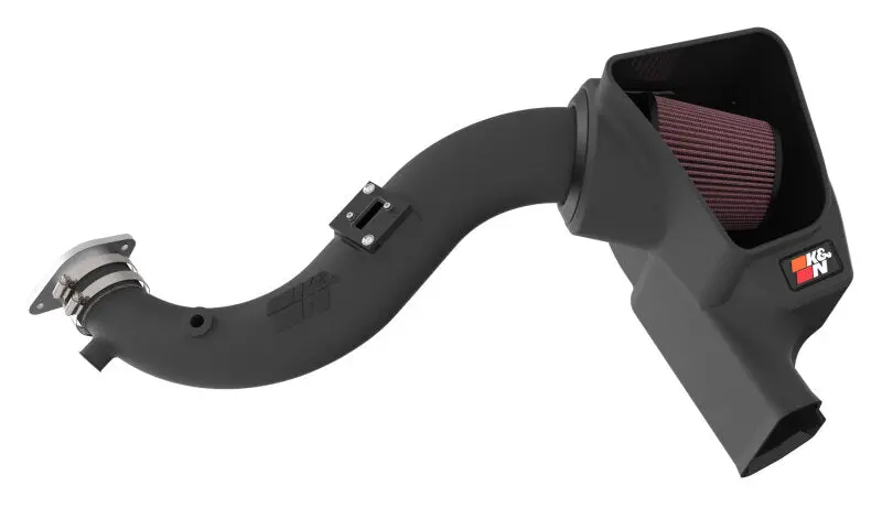 K&N 2024 Ford Mustang Ecoboost L4-2.3L F/L Turbo Aircharger - Cold Air Intake System 1