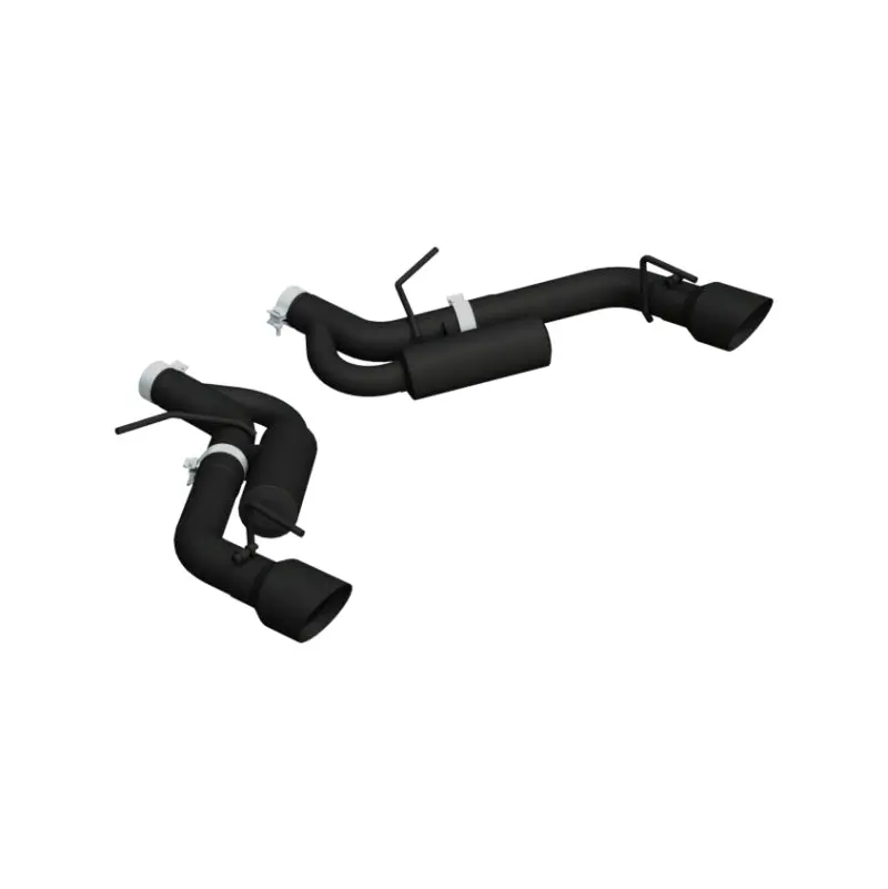 Mbrp 16-22 Chevrolet Camaro Ss Dual Rear Exit Axle Back W/ 4.5In Od Tips - Blk (Non Npp Models) 1