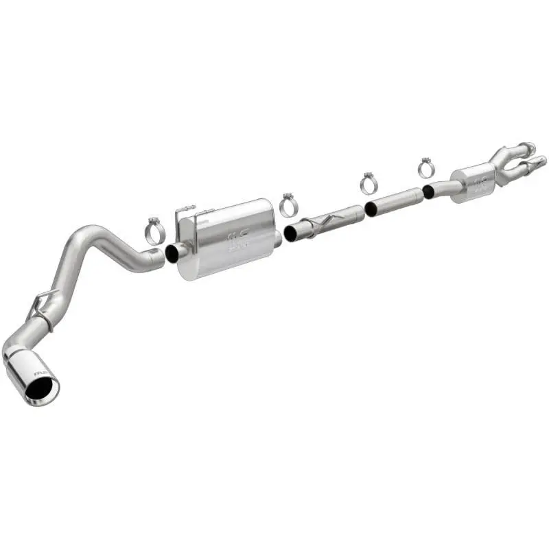Magnaflow 2020 Ford F250/F350 3.5In Street Series Cat-Back Exhaust Rear Passenger Exit-Polished Tip 1