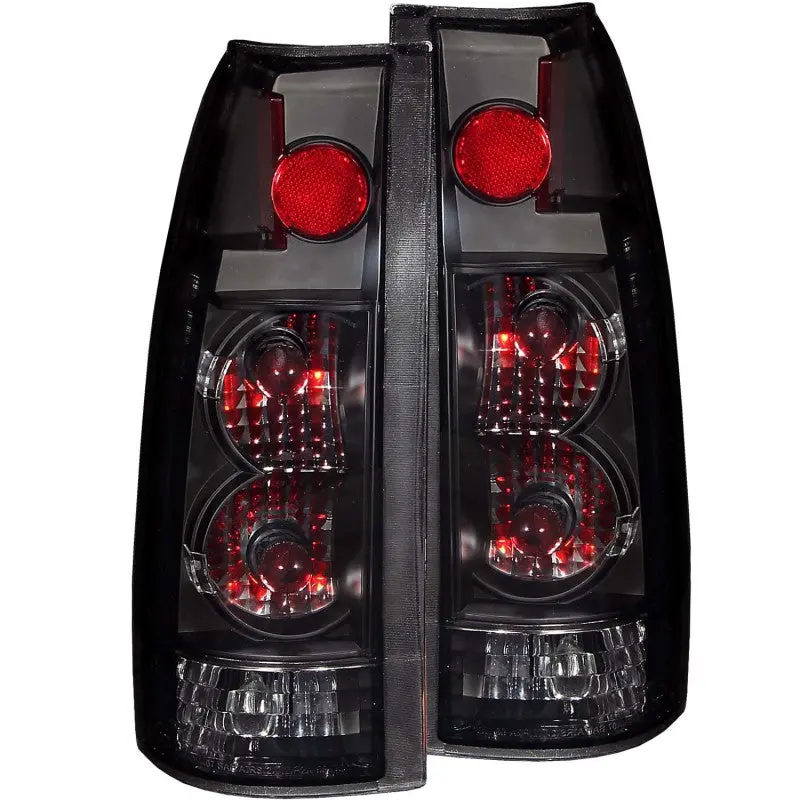 Anzo 1999-2000 Cadillac Escalade Taillights Dark Smoke G2 1