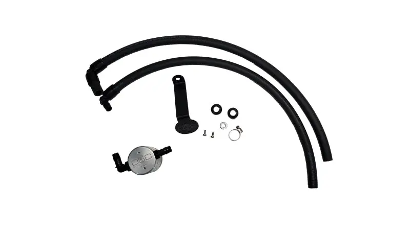 J&Amp;L 2022-2023 Toyota Tundra 3.5L Turbo Oil Separator 3.0 Driver Side - Clear Anodized 1