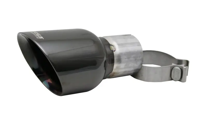 Corsa Single Universal 3.0In Inlet / 4.5In Outlet Black Pvd Pro-Series Tip Kit 1