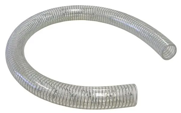 Heavy-Duty Clear Pvc Breather Hose With Reinforced Construction – 1.25" Inner Diameter (Af315-032-6M) 1