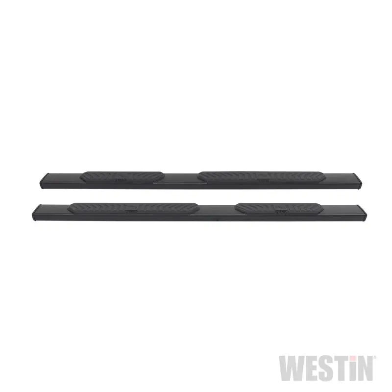 Westin 2007-2018 Chevy Silverado Crew Cab R5 Nerf Step Bars - Black 1