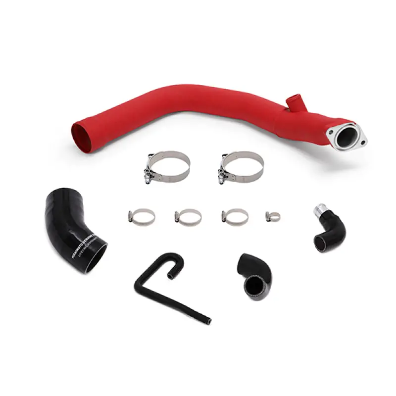 Mishimoto 2015 Subaru Wrx Charge Pipe Kit - Wrinkle Red 2