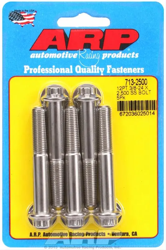 Arp 713-2500 Stainless Steel Socket Head Cap Screws – Corrosion-Resistant, High-Tensile Strength 1