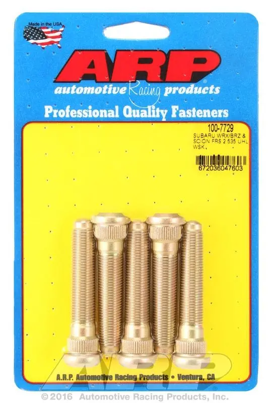 Ar100-7729 High-Strength Competition Wheel Studs 1