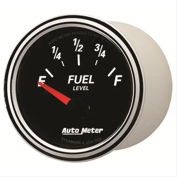 Autometer 1206 Designer Black Ii Analog Gauge 1