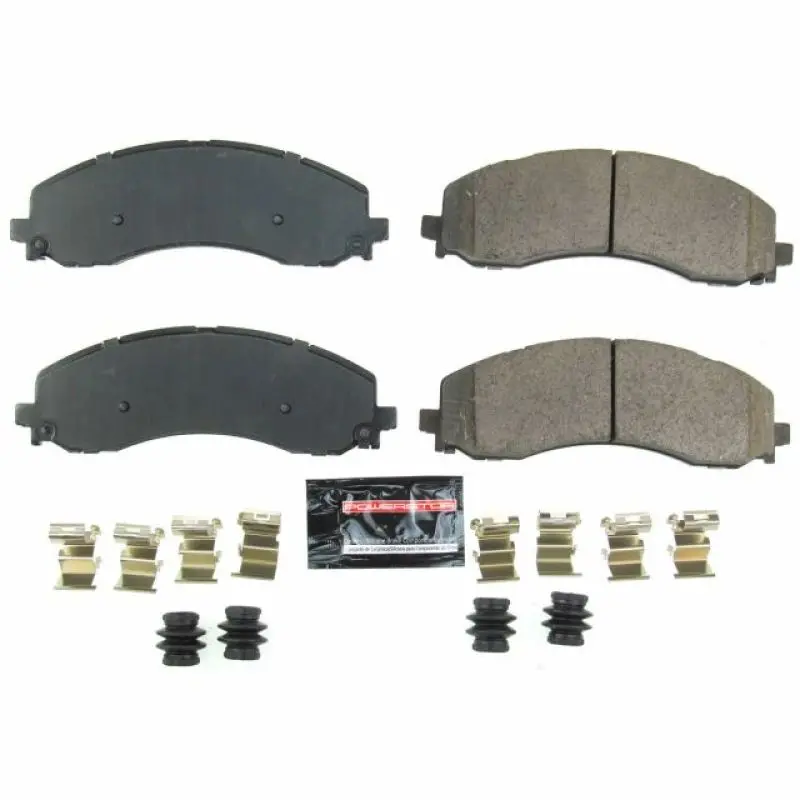 Power Stop 2019 Ram 2500 Front Z23 Evolution Sport Brake Pads W/Hardware 1