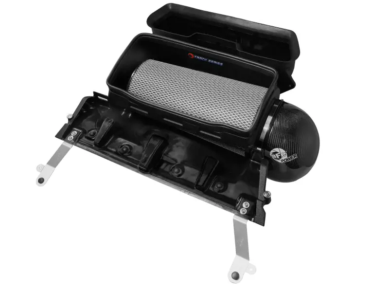 Afe 21-23 Ram 1500 Trx Track Series Carbon Fiber Cold Air Intake System W/ Pro Dry S 1