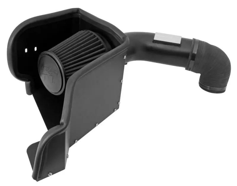 K&N 09-13 Dodge Ram 1500 Pickup 5.7L V8 / 11-13 Ram 1500 5.7L V8 Black Performance Intake Kit 2