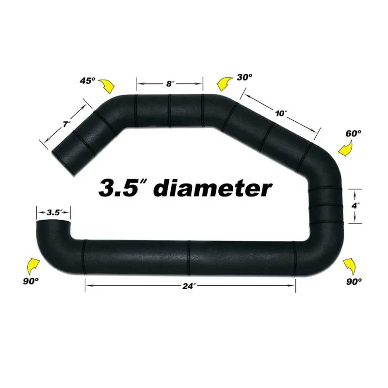 Airaid U-Build-It - 3.5In Intake Tube 1