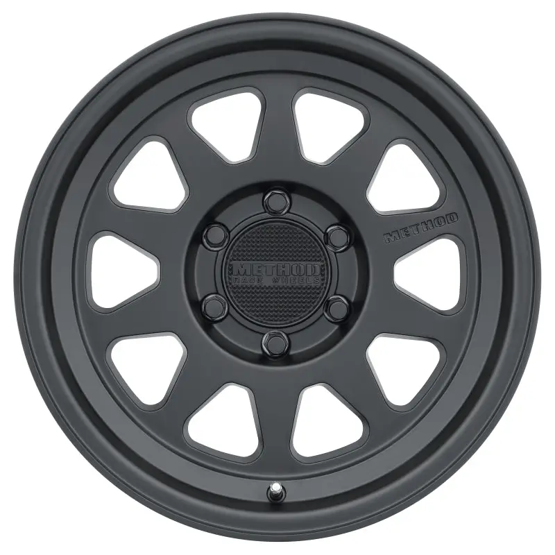 Method Mr316 17X8.5 0Mm Offset 6X5.5 106.25Mm Cb Matte Black Wheel 1