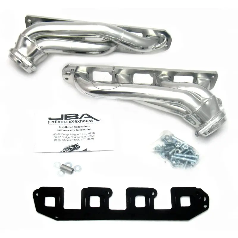 Jba 04-08 Chrysler 5.7L Hemi 1-3/4In Primary Silver Ctd Cat4ward Header 1