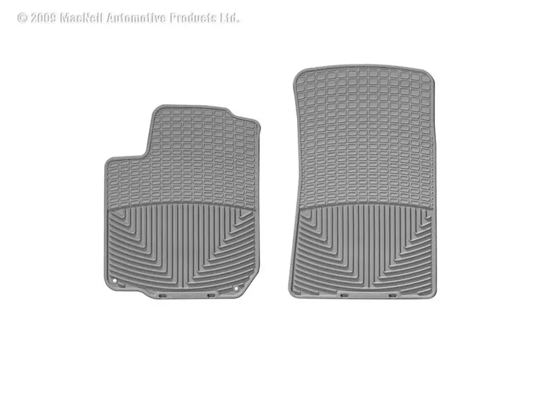 Weathertech 04 Volkswagen R32 Front Rubber Mats - Grey 2