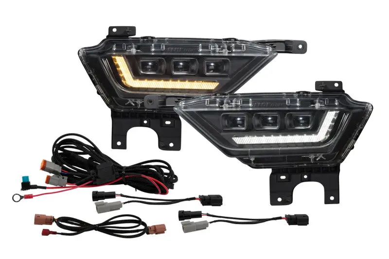 Diode Dynamics 21-23 Ford F-150 Elite Fog Lamps - White 1