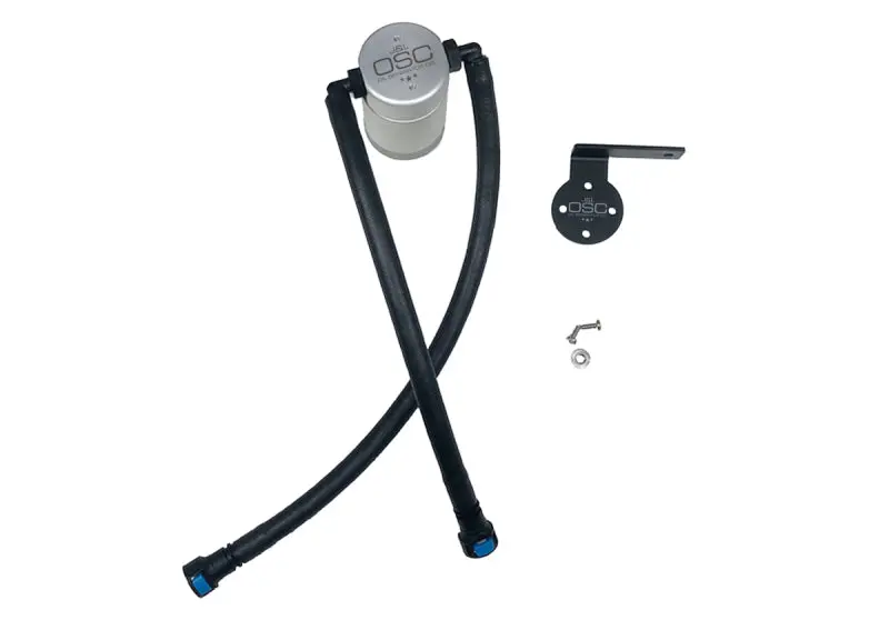 J&Amp;L 19-23 Chevrolet Silverado/Gmc Sierra 1500 5.3L V8 Driver Side Oil Separator 3.0 - Clear Anod 1