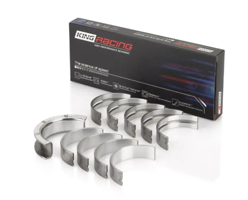 King Chevy Ls1 / Ls6 / Ls3 (Size Std) Bi-Metal Performance Main Bearing Set 2