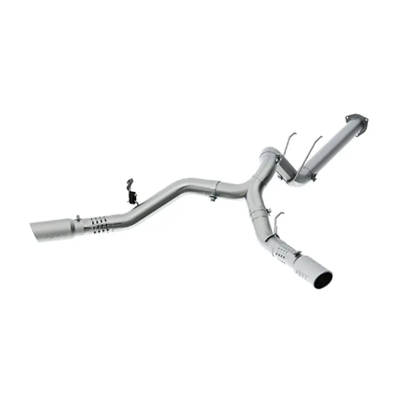 Mbrp 17-19 Ford F-250/350/450 6.7L 4In Filter Back Cool Duals T409 Exhaust System 1