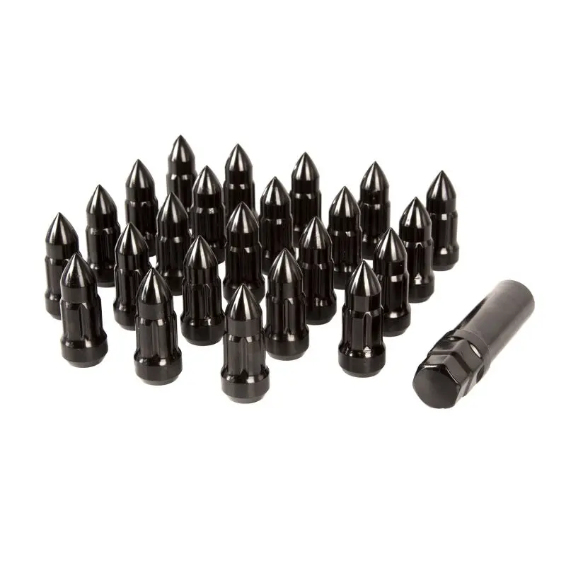 Rugged Ridge Lug Bullet Style Black 1/2-20 2