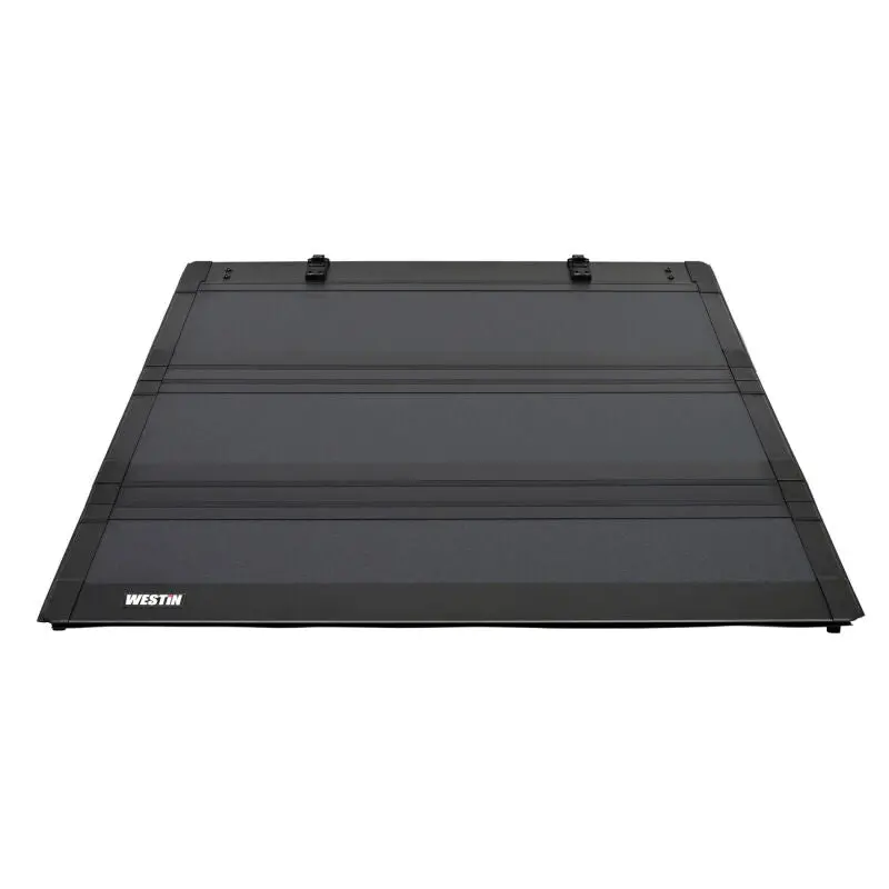 Westin 14-19 Chevrolet/Gmc 1500/2500/3500 6Ft. 7In. Bed Hard Tri-Fold Tonneau Cover - Black 1