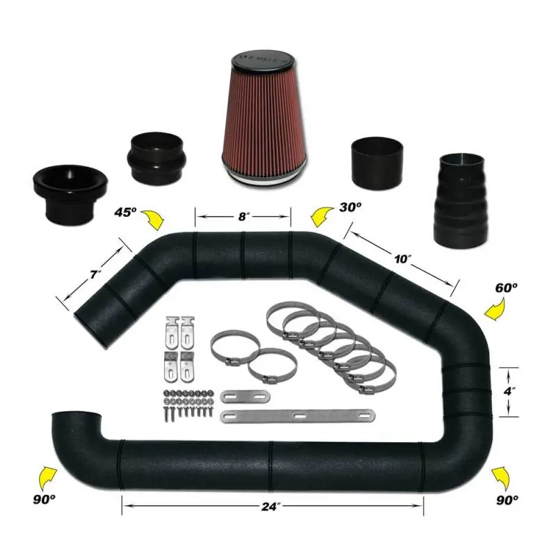 Airaid U-Build-It - Universal 4In Master Kit Ii W/700-469 9In Filter 1