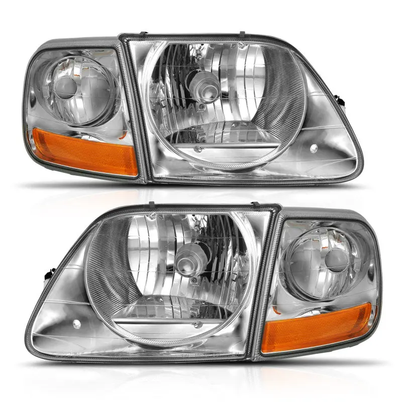 Anzo 1997-2003 Ford F-150 Crystal Headlight G2 Clear With Parking Light 1