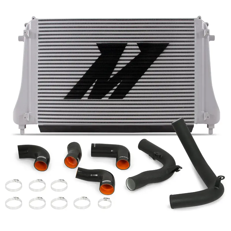 Mishimoto 2015+ Vw Mk7 Golf Tsi / Gti / R Performance Intercooler Kit W/ Pipes (Black) 2