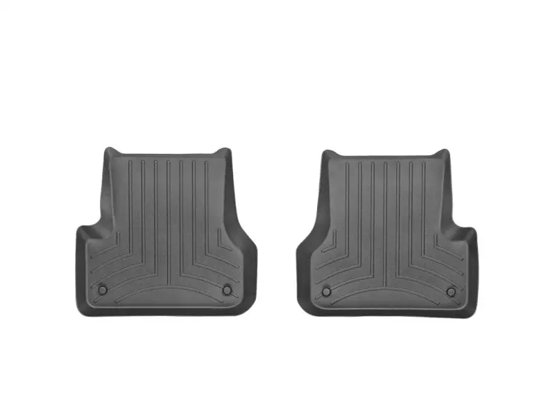Weathertech 12+ Audi A6 Rear Floorliner - Black 2