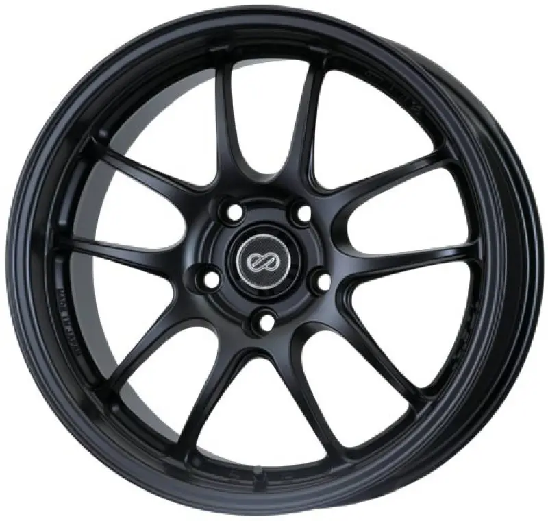Enkei Pf01 17X8 5X114.3 50Mm Offset Black Wheel 1