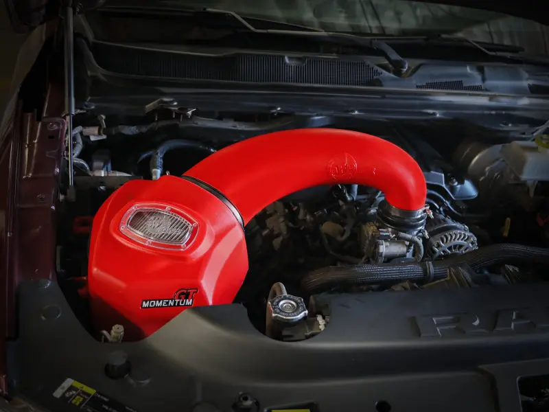 Afe Momentum Gt Pro Dry S Intake System Red Edition 19-23 Dodge Ram 1500 V8-5.7L Hemi 2