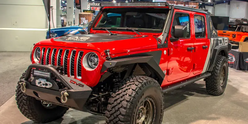 Dv8 Offroad 2019+ Jeep Gladiator Armor Fenders 1