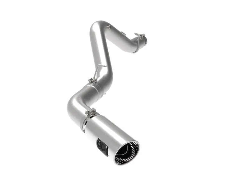 Afe Large Bore-Hd 5 In 409 Ss Dpf-Back Exhaust System W/Polished Tip 20-21 Gm Truck V8-6.6L 1