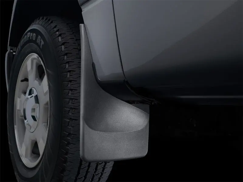 Weathertech 2017+ Chevrolet Colorado No Drill Mudflaps - Black (Zr2 Model Only) 1